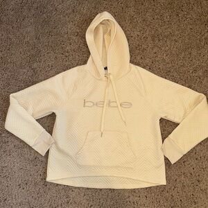 Bebe Cream Hooded Sweatshirt Kids size XL